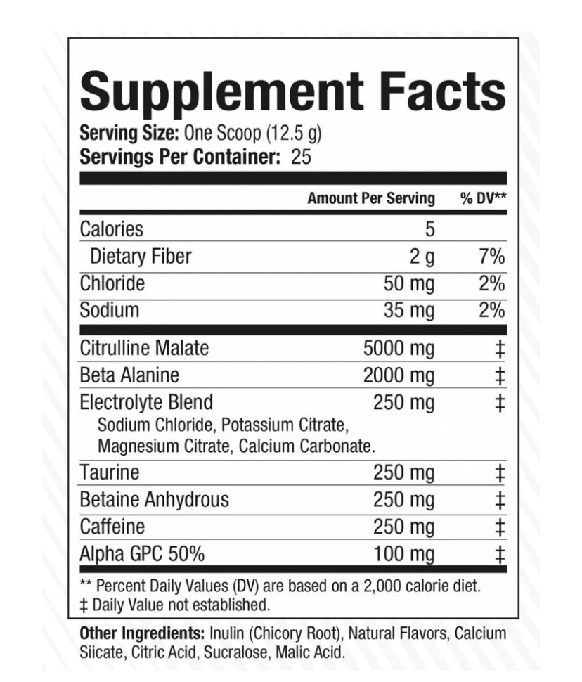 Ballistic Pre Workout