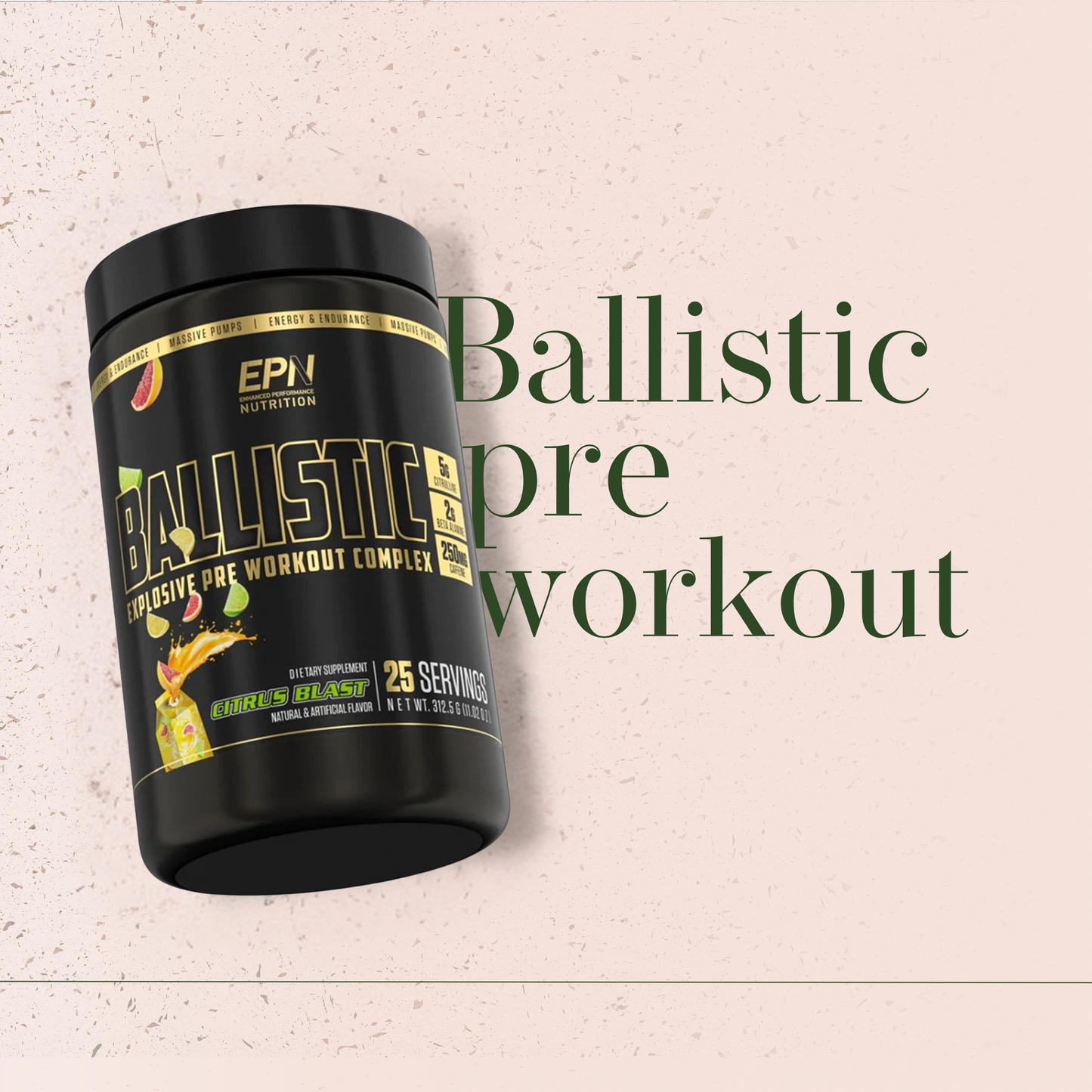 Ballistic Pre Workout